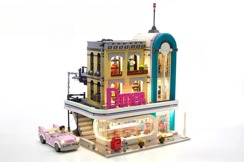 Lighting kit for Downtown Diner